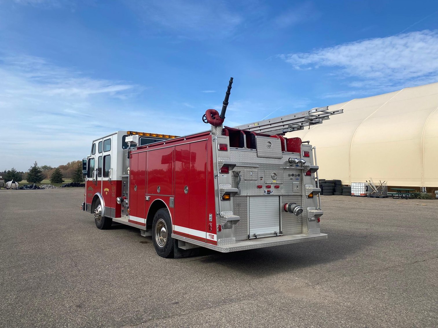 City of Rogers: 1996 Spartan Diamond Model GA41M Fire Truck