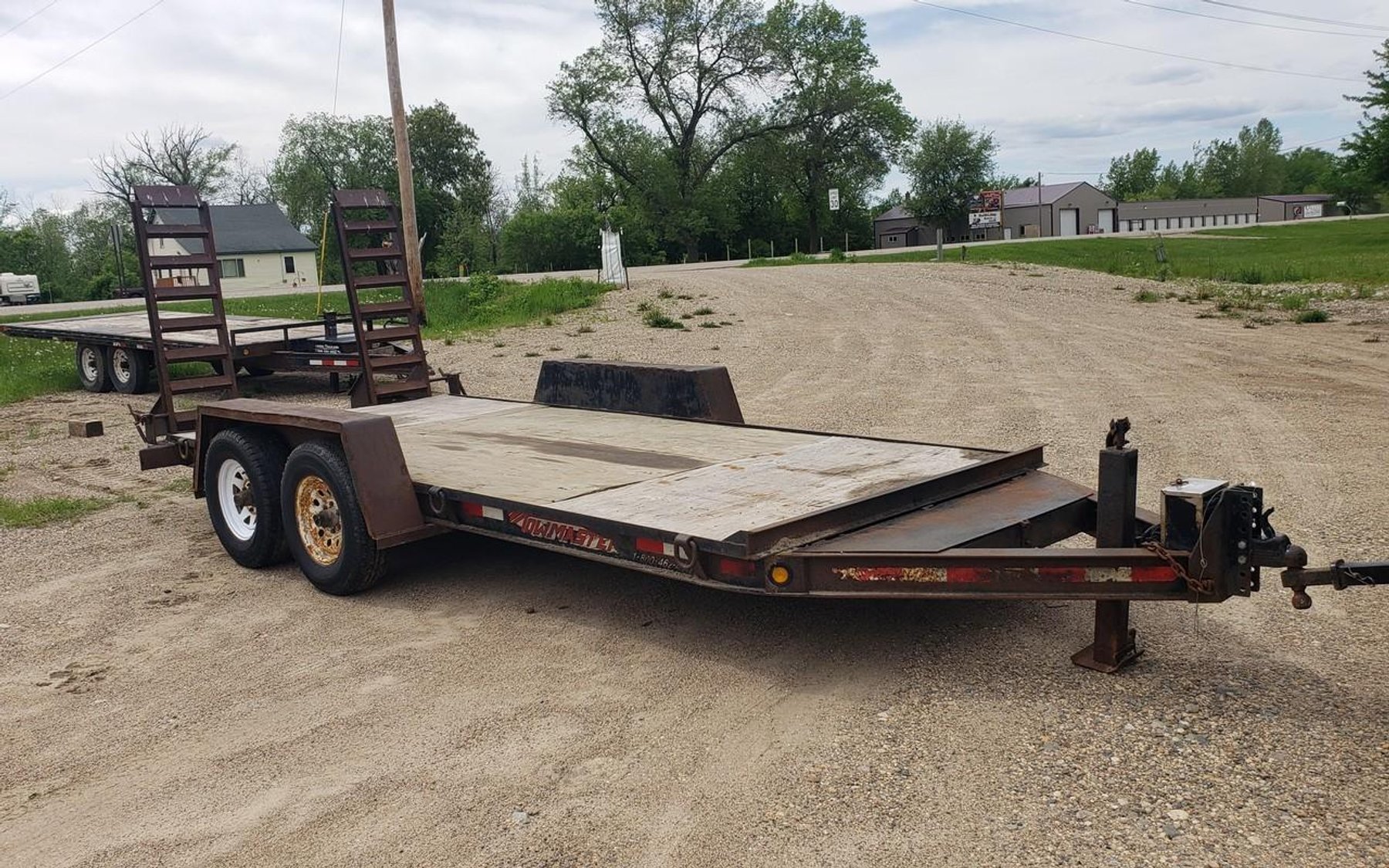 AlexAuction #107: (7) Trailers, Flatbed, Tilt, Enclosed