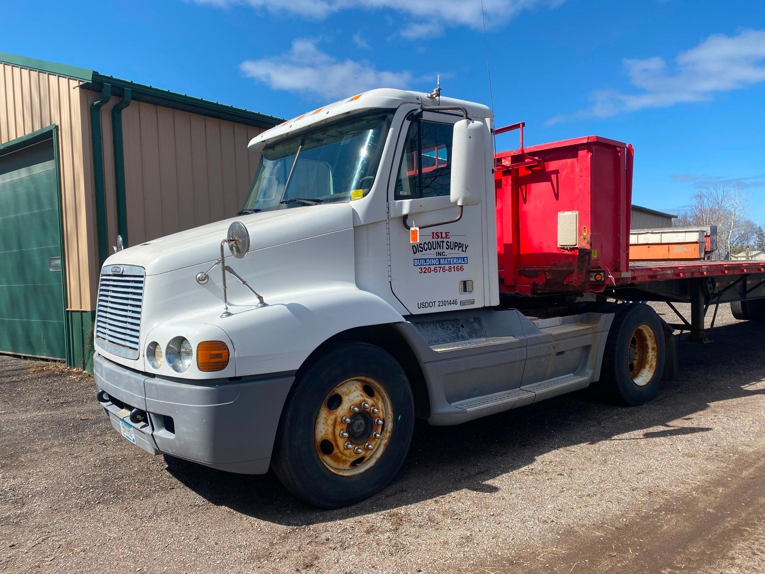 2000 Freightliner Semi, Forklifts, Saw Mill, AC D17, Tools & Farm Equipment