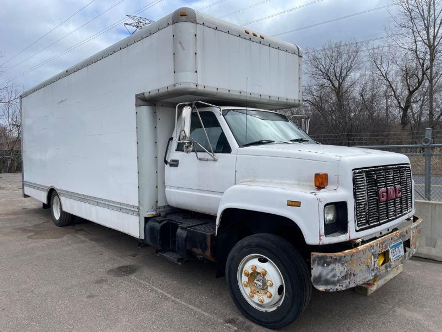 1993 GMC C6000 TopKick LoPro Box Truck 