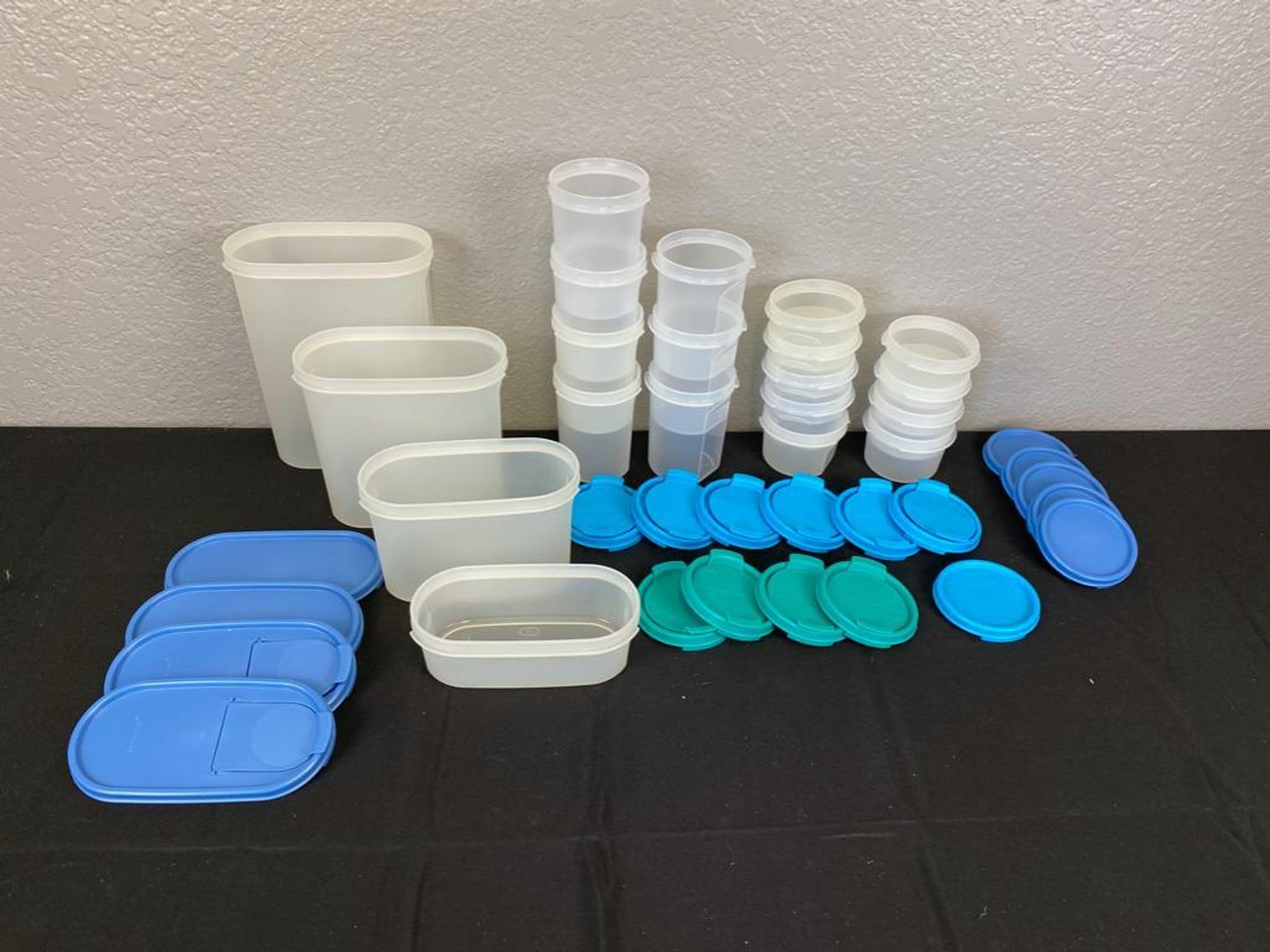 Auction Has Been Extended: Czech Glass-Ware Collections & Tupperware Sets