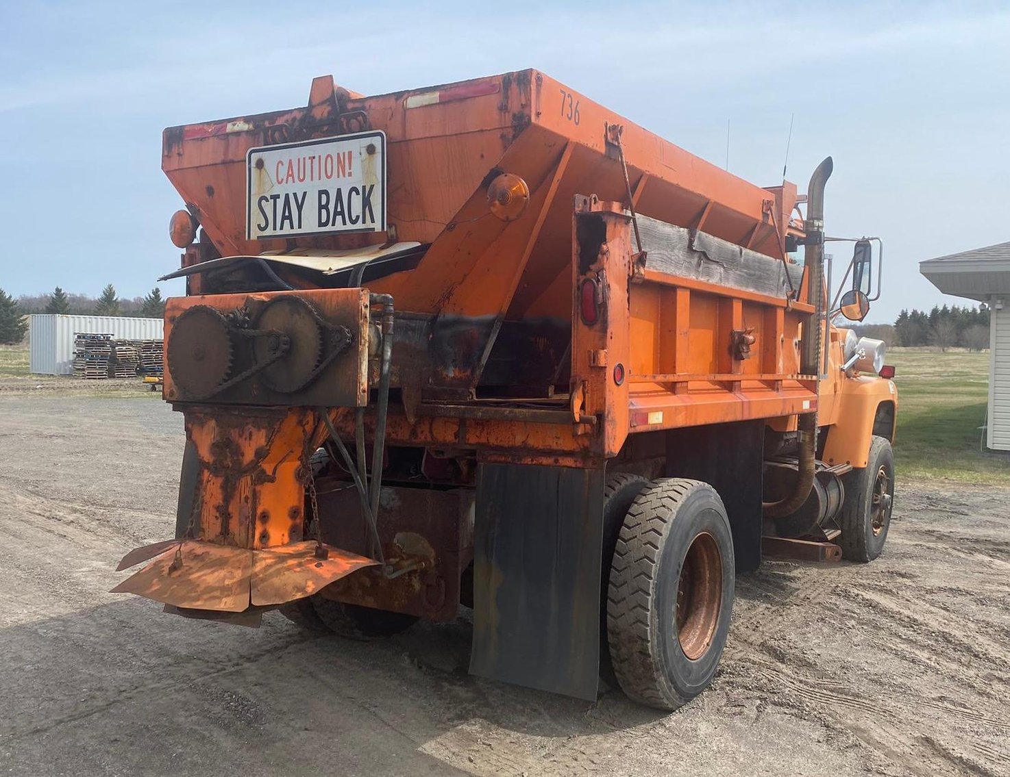 1989 Ford L8000 Salt Truck