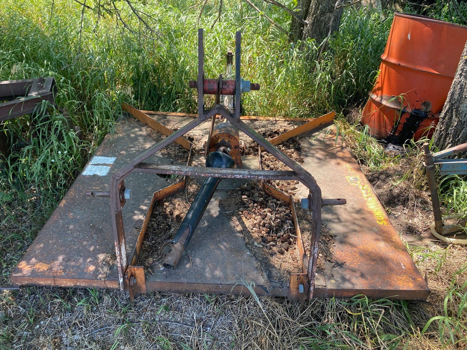 1986 Chevy C60 Grain Truck & Commercial Rotary Mower