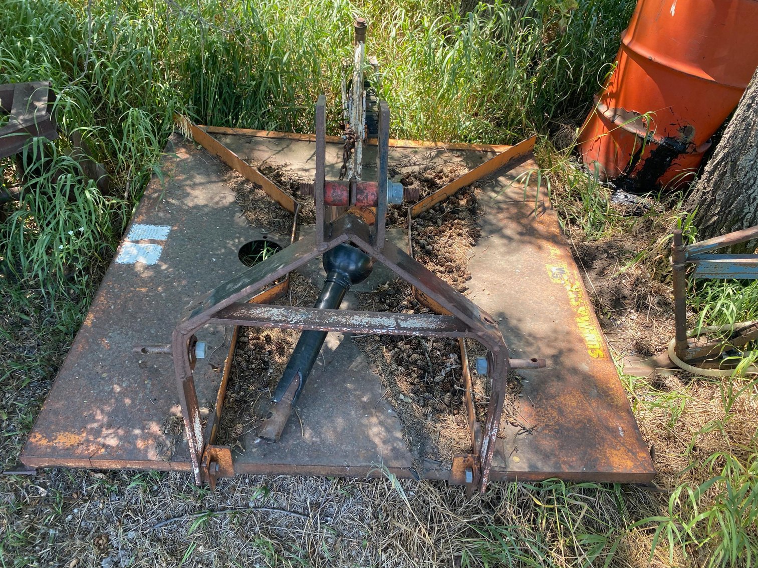 1986 Chevy C60 Grain Truck & Commercial Rotary Mower