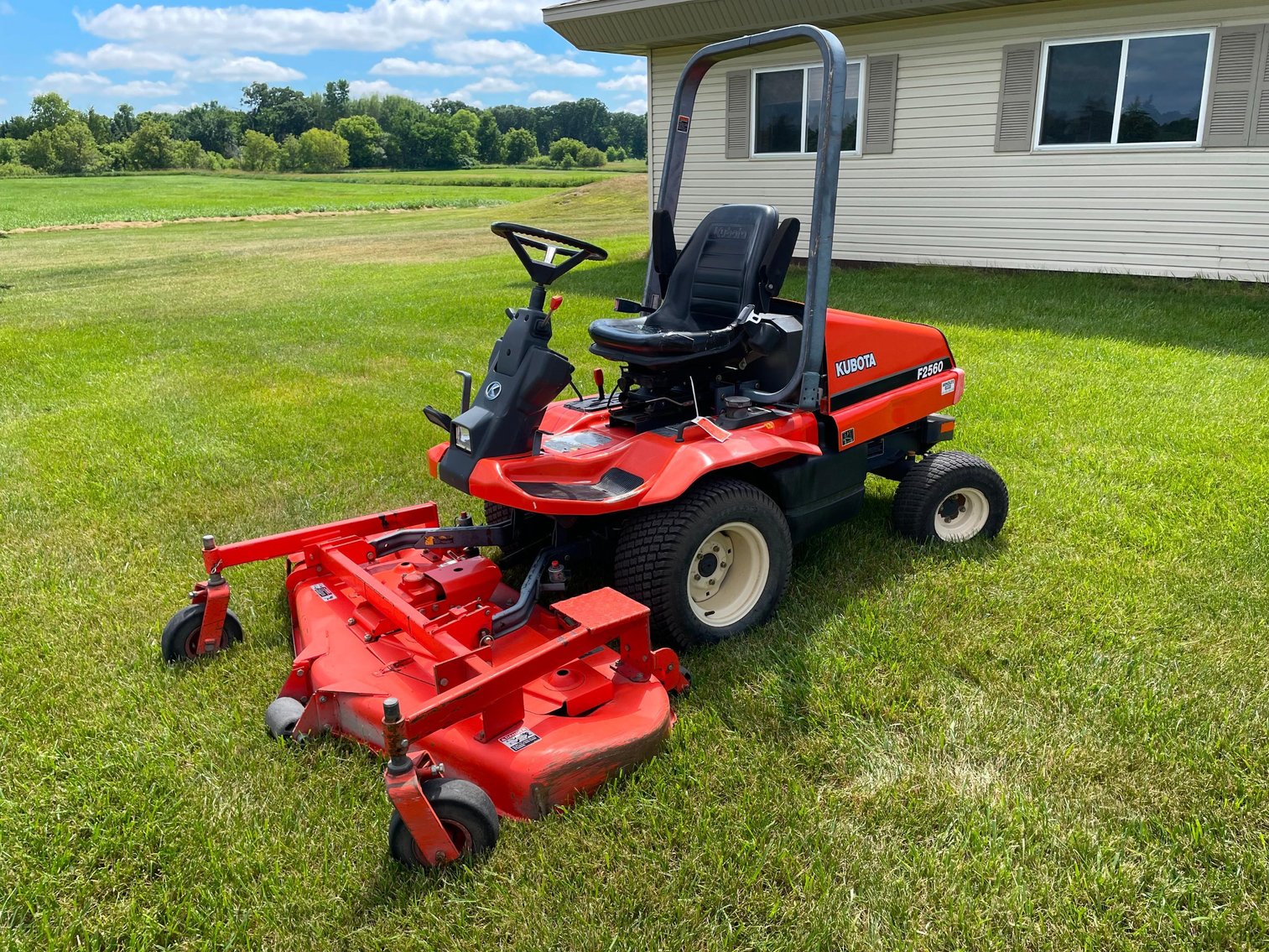 2021 40' Sea Container, New Tires, Kubota F2560 4WD, (2) Wacker Buggie, 30X65 Storage Building & Surplus Equipment