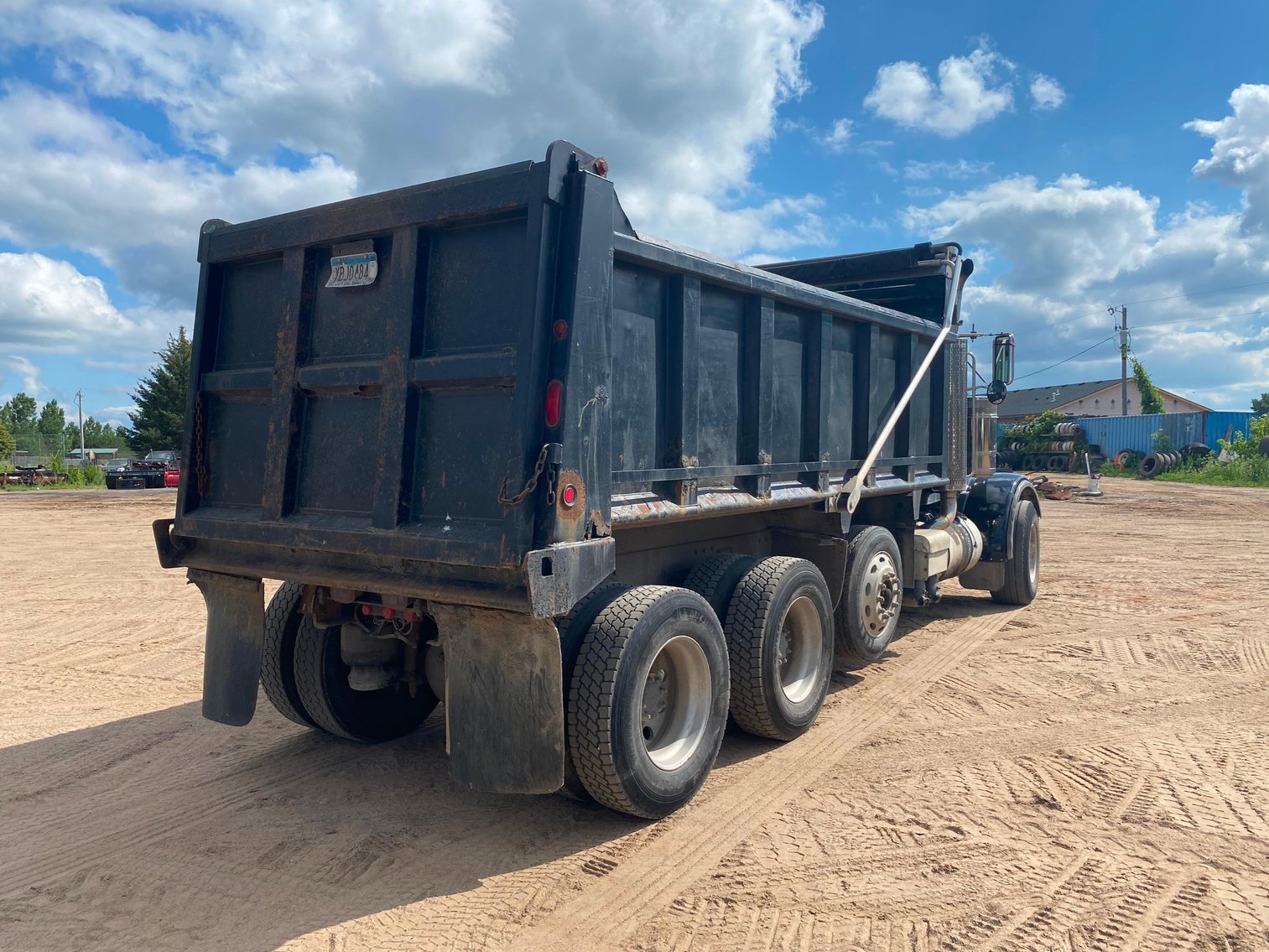 2000 Peterbilt 378 Tri Axle Dump Truck