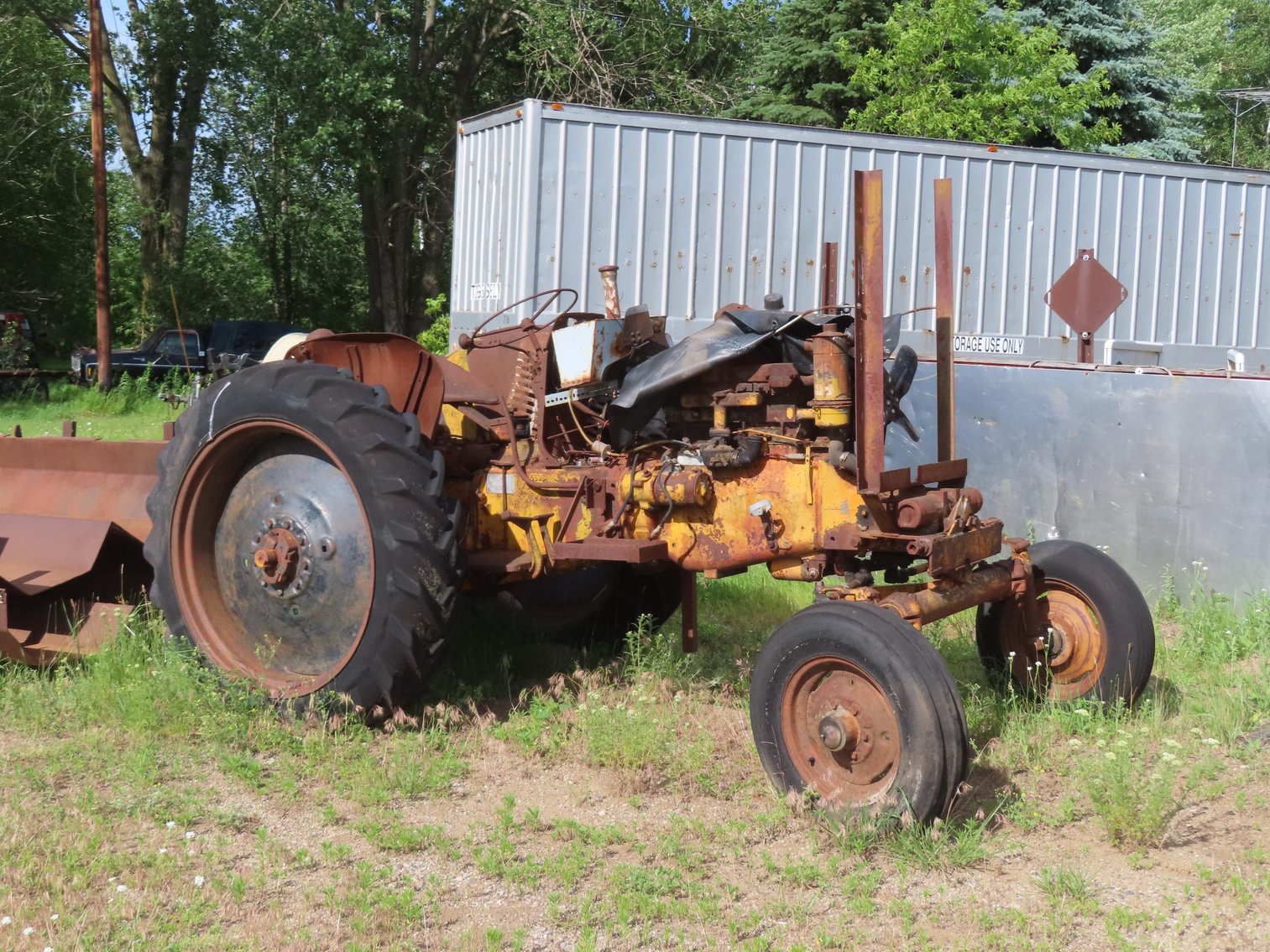 Seekers Close Out Phase 5: 48' Enclosed Trailer, Minneapolis Moline 235 Tractor, Farm Supplies