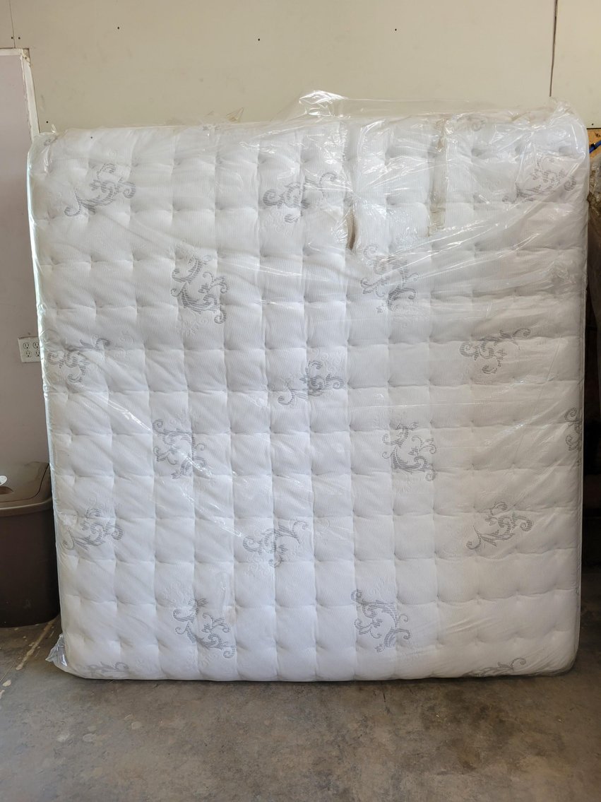 Surplus New King Mattress and Box Springs