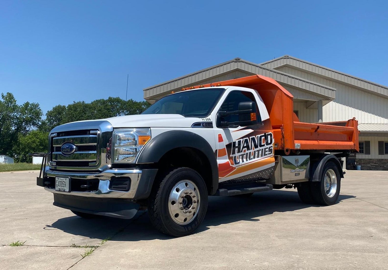 2015 Ford F-550 XLT With Contractors Dump Box