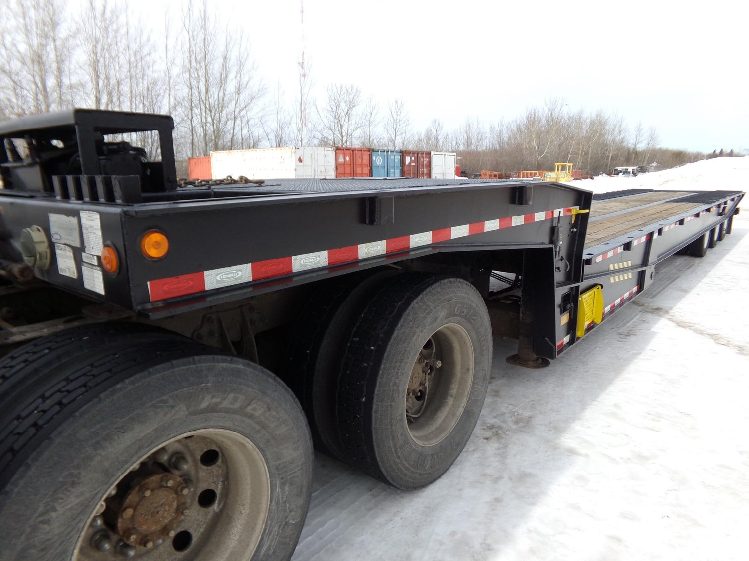 2014 Ledwell 48' Sliding Axle Tilt Bed Trailer