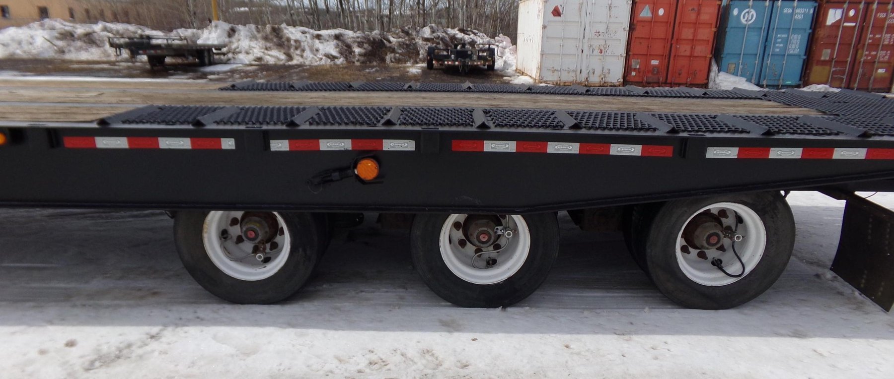 2014 Ledwell 48' Sliding Axle Tilt Bed Trailer