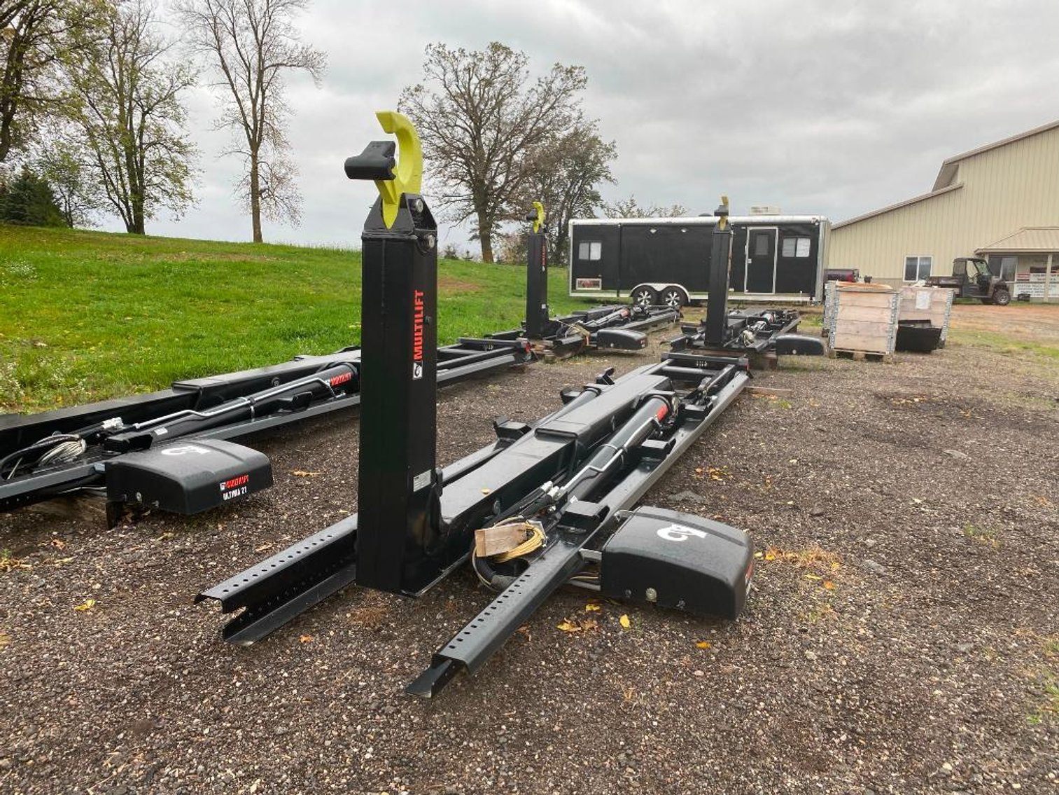 (2) New HIAB Multilift Hook ULTIMA Series 50,000 Lbs Capacity Hook Lifts