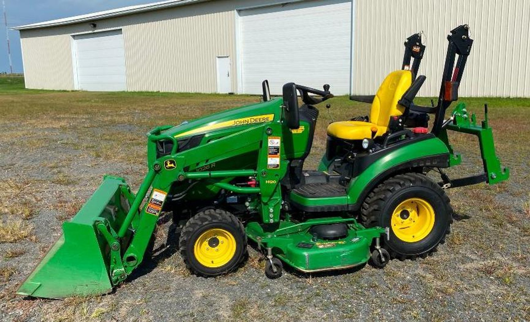 John Deere 1026R Garden Tractor & Attachments