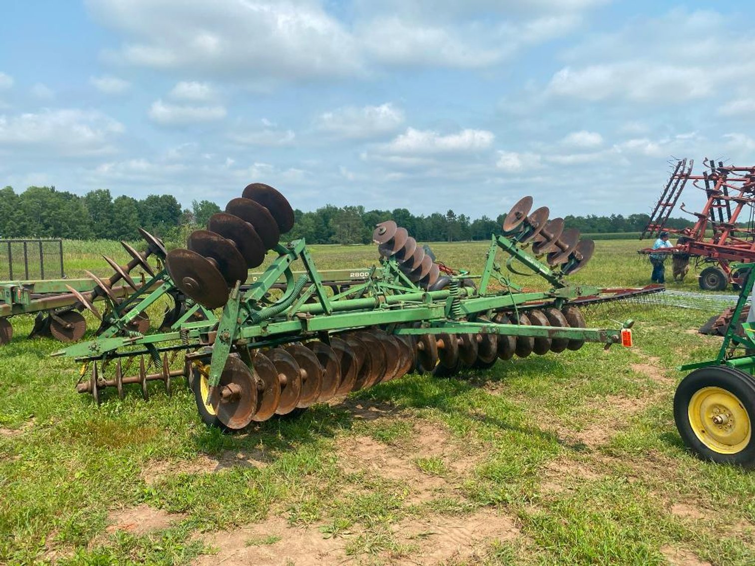 Surplus Farm Equipment, JD Plows, Gravity Box, Baler and More