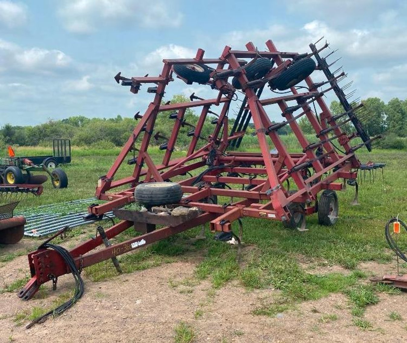 Surplus Farm Equipment, JD Plows, Gravity Box, Baler and More