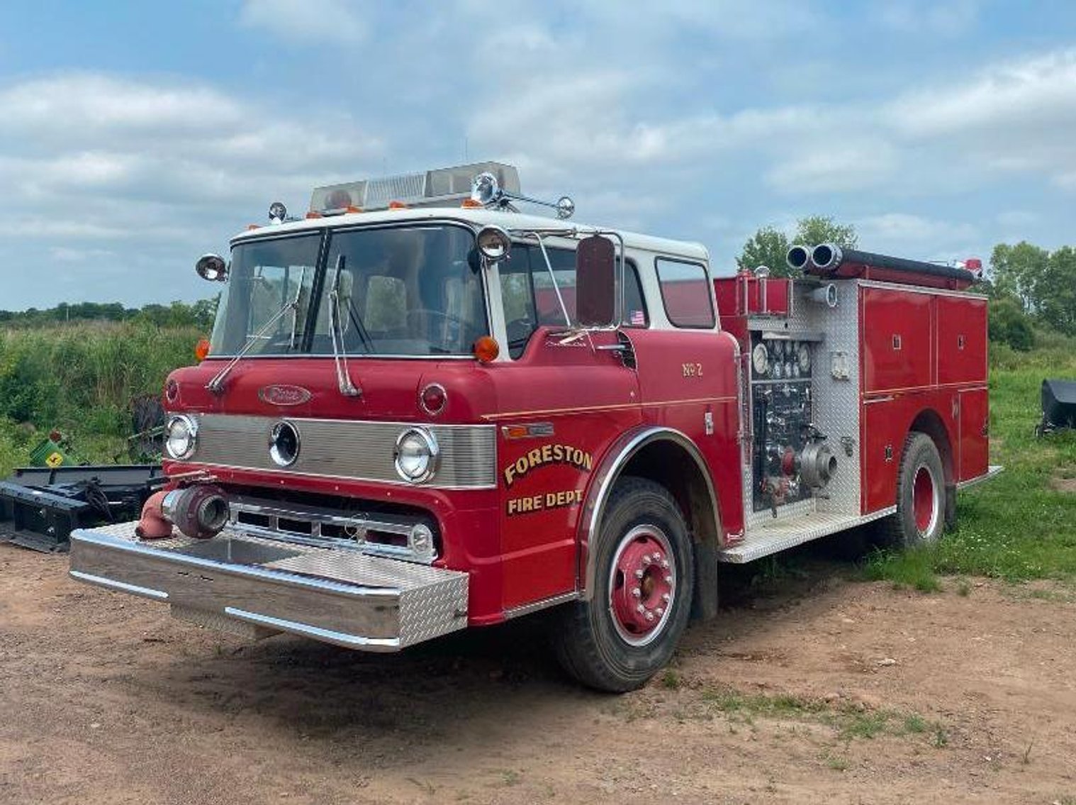 (5) Three Wheelers, Fire Truck, and Motorhome