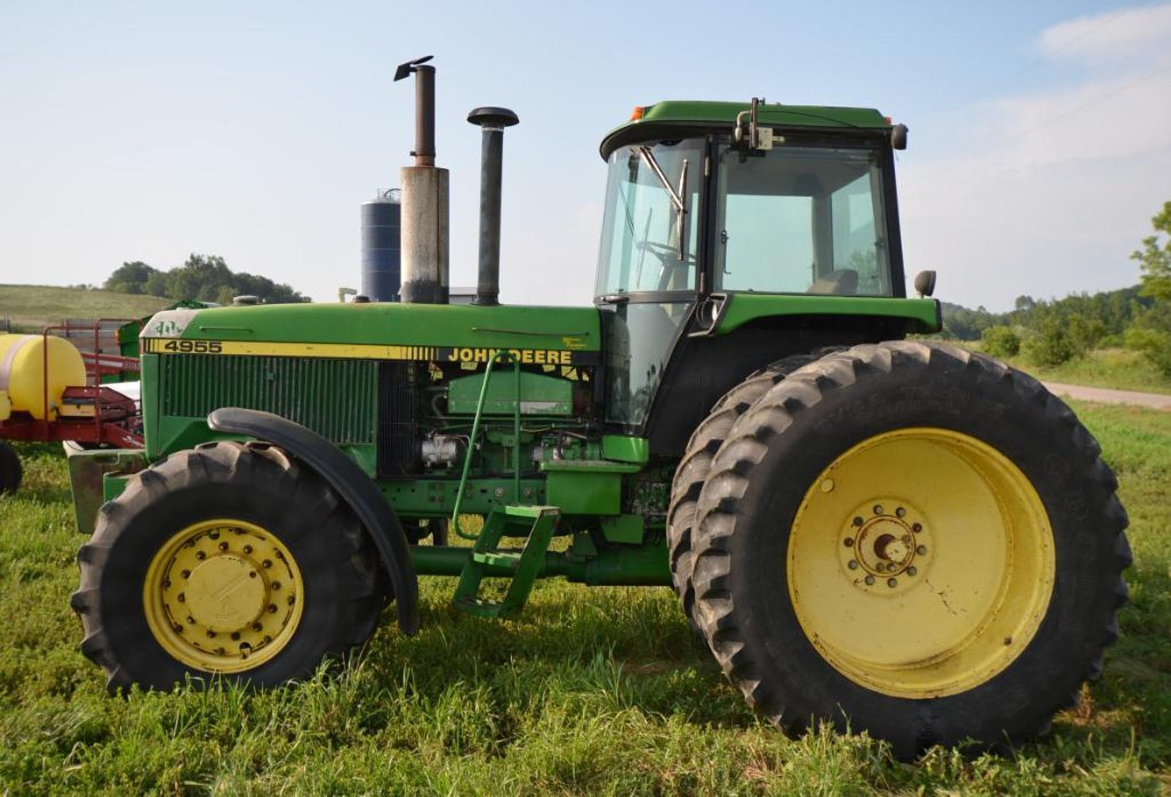 JD 9660 STS Combine & Heads, JD 4955, JD 4455, JD 7420 w/ Loader, Ford TW-35 and Farm Equipment