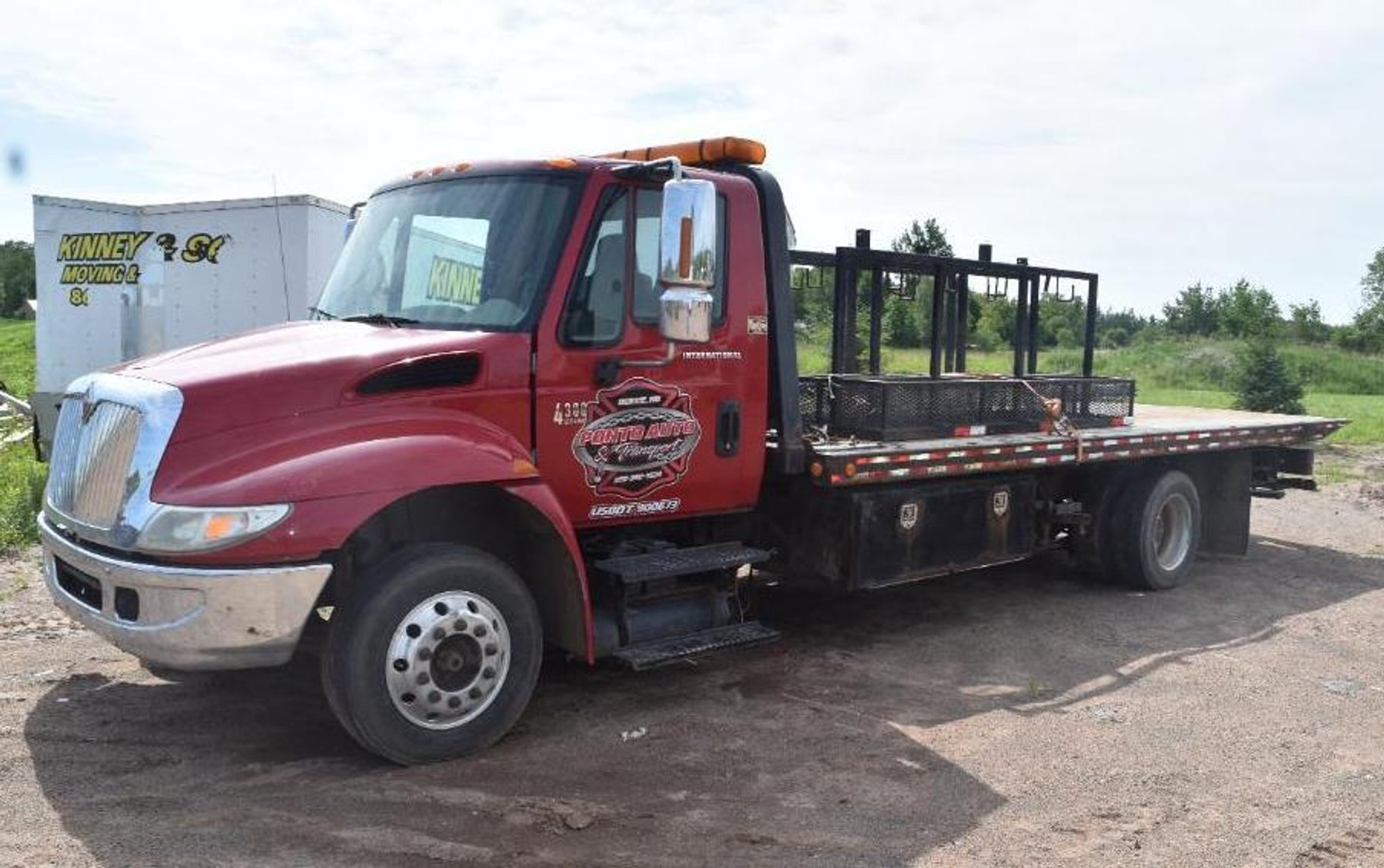 2007 IH 4300 4X2 Roll Back, 1998 Chevy Tow Truck, 2009 IH ProStar Premium, 1990 IH Wrecker, 53' Semi Trailer, 2008 Cadillac Escalade