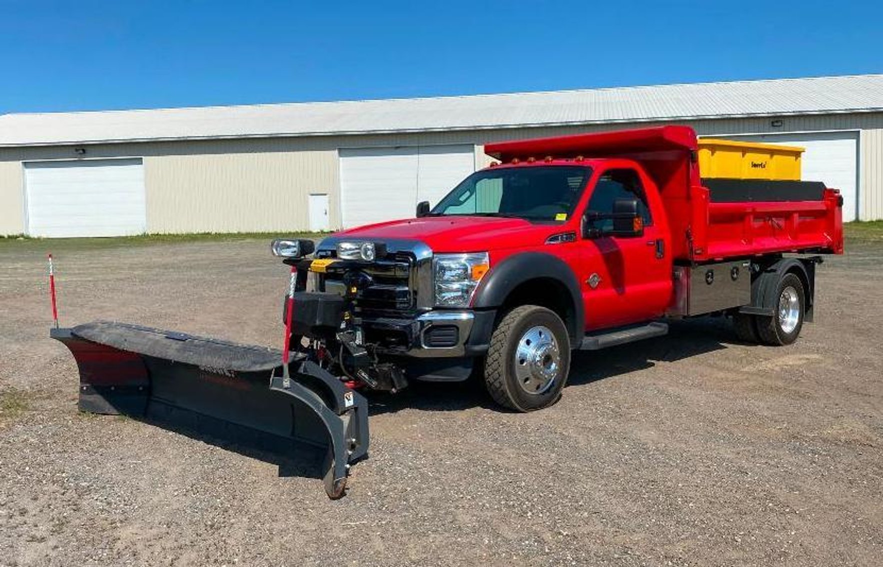 2016 Ford F-550 4WD Plow Truck