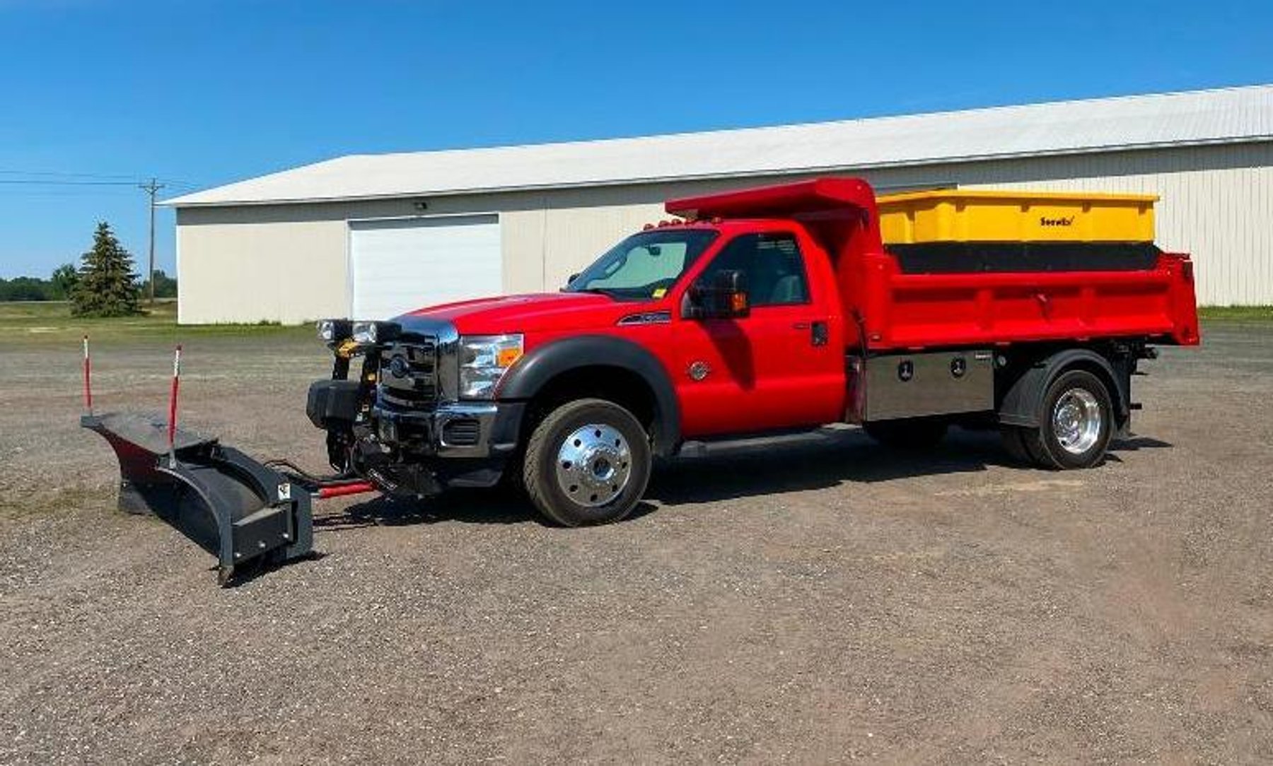 2016 Ford F-550 4WD Plow Truck