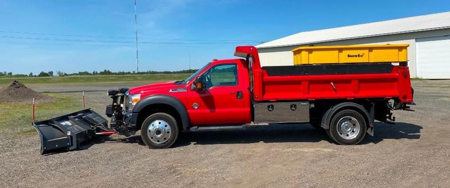 2016 Ford F-550 4WD Plow Truck