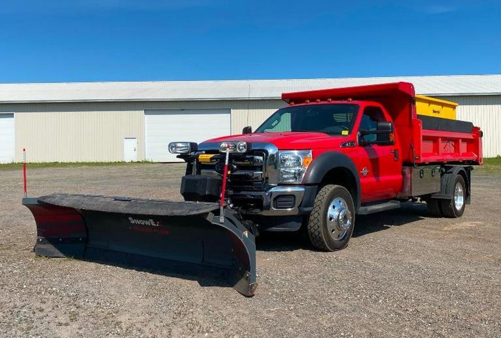 2016 Ford F-550 4WD Plow Truck