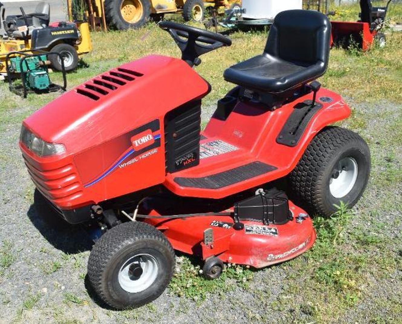 (6) Riding Lawn Mowers & Powermate 4000 Watt Generator