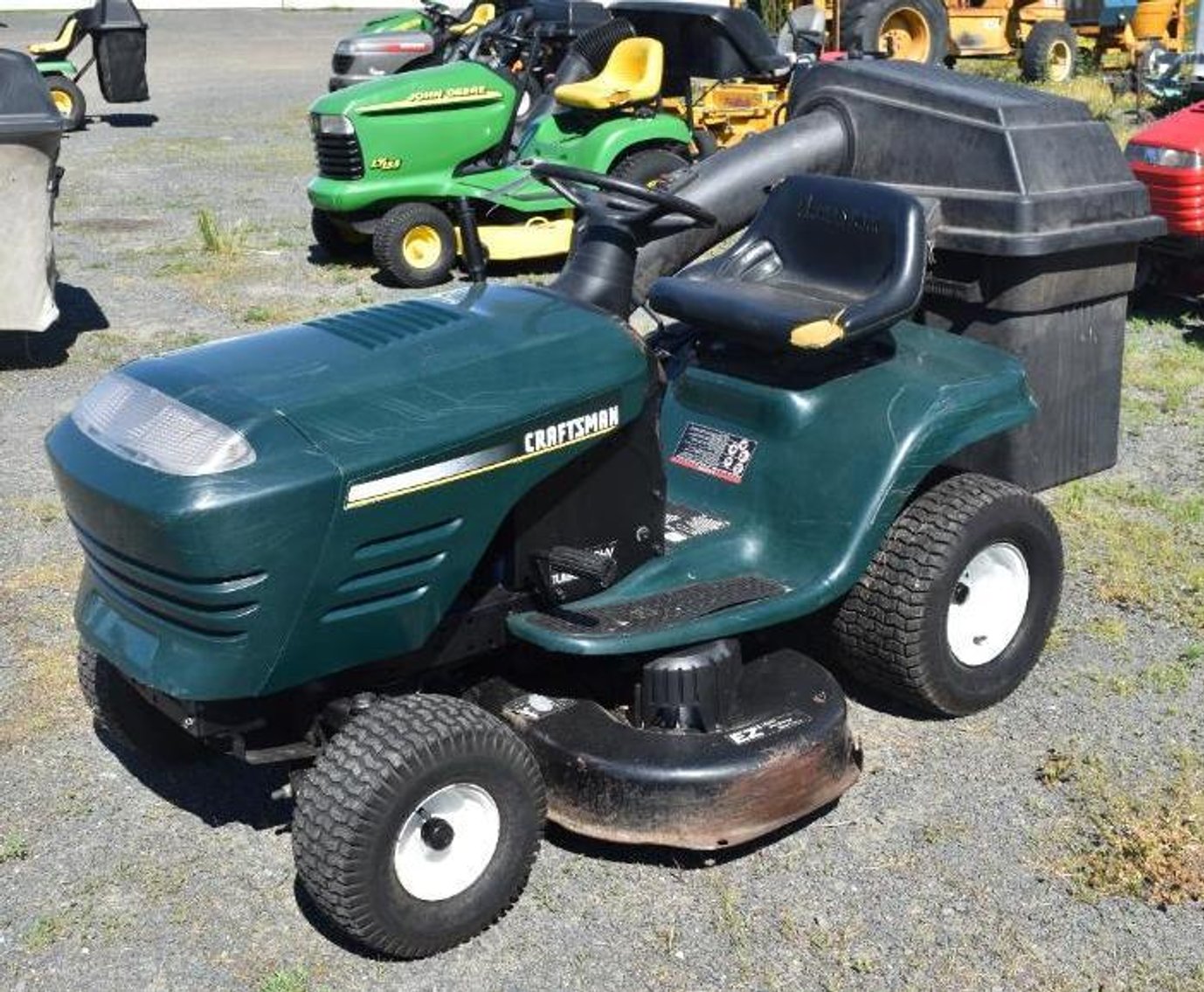 (6) Riding Lawn Mowers & Powermate 4000 Watt Generator