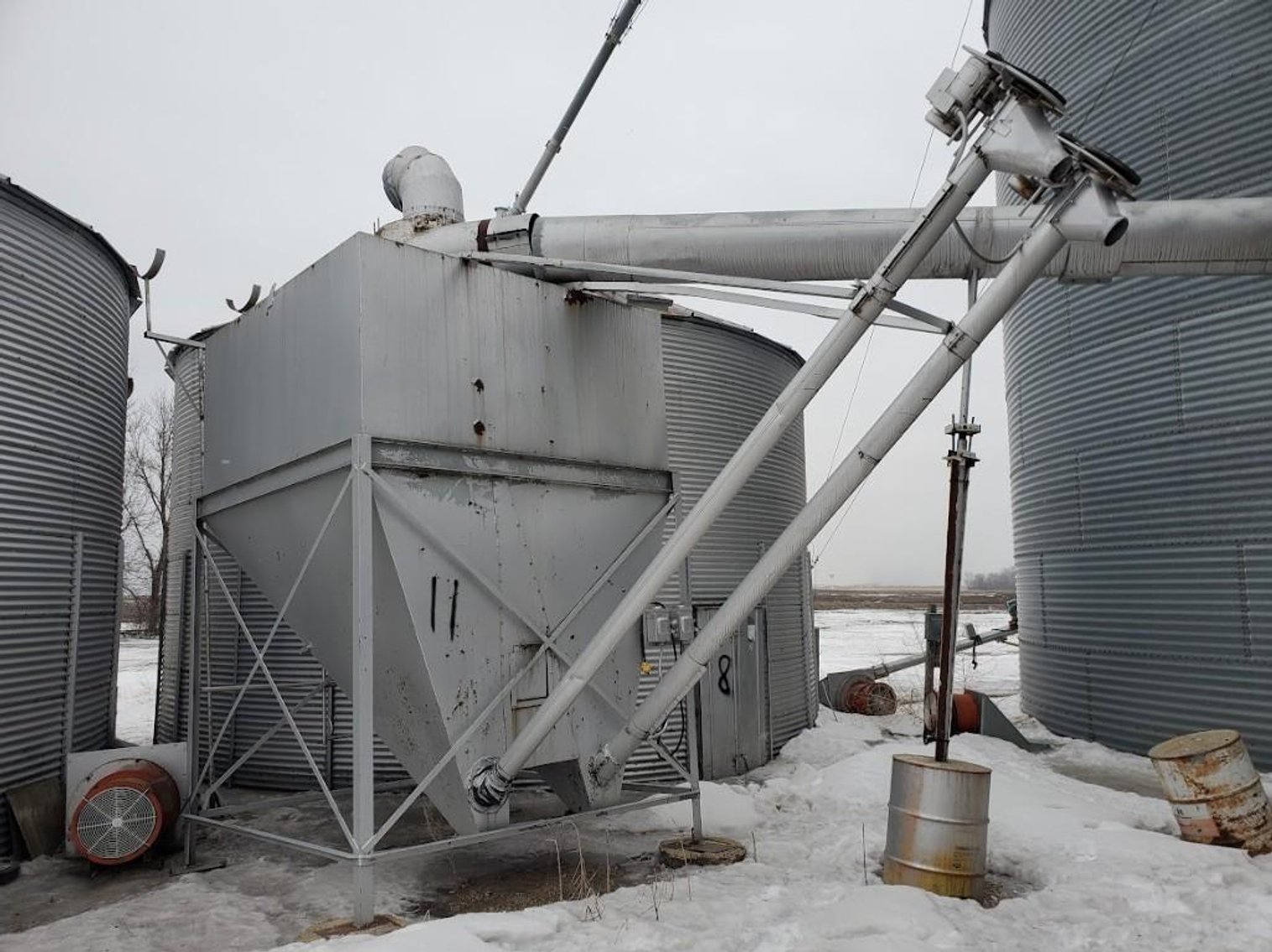 Grain Bin, Grain Leg, and Grain Dryer Auction