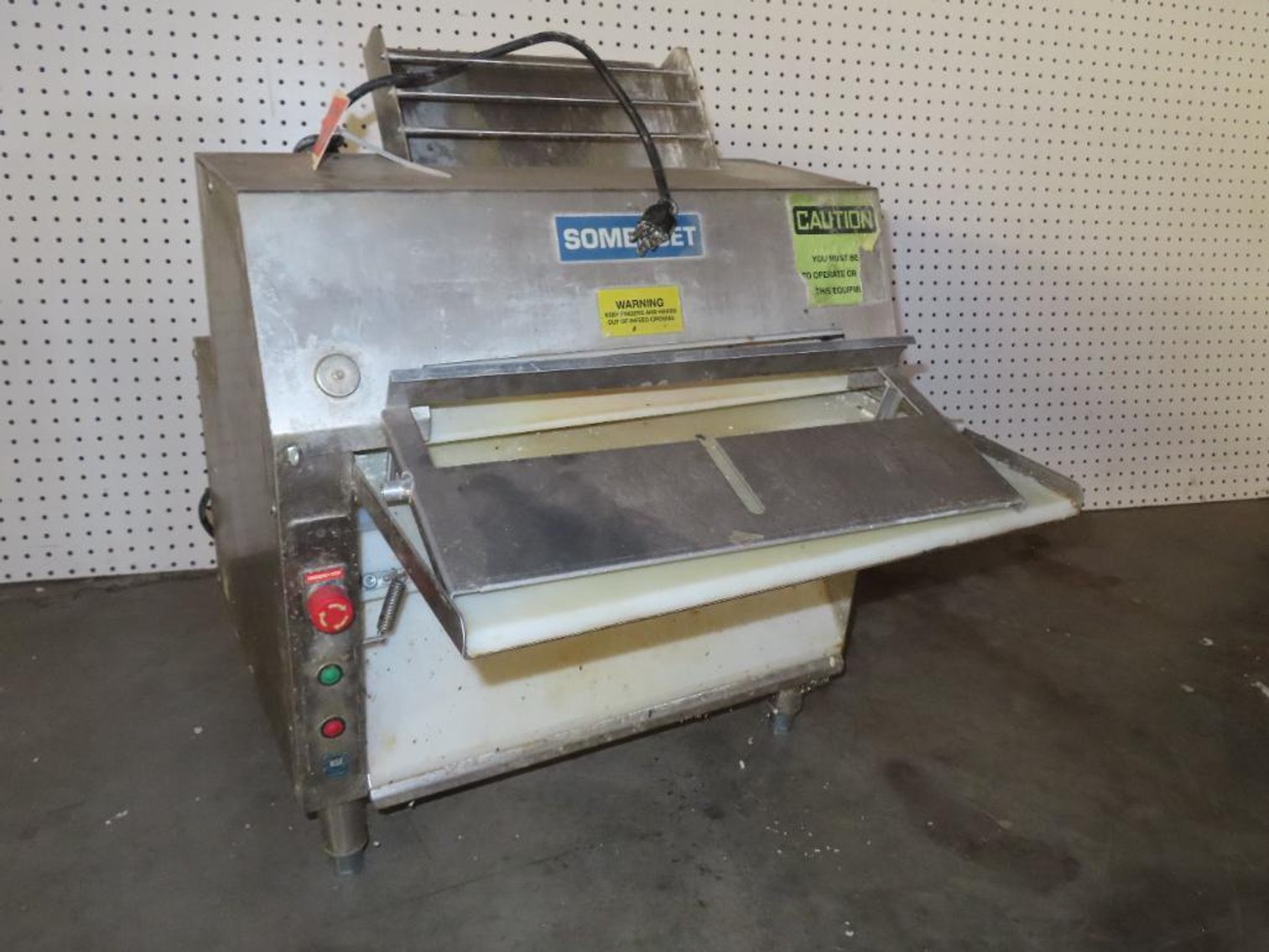 Hobart 60 Quart Mixer, (2) Dough Rollers and Chairs