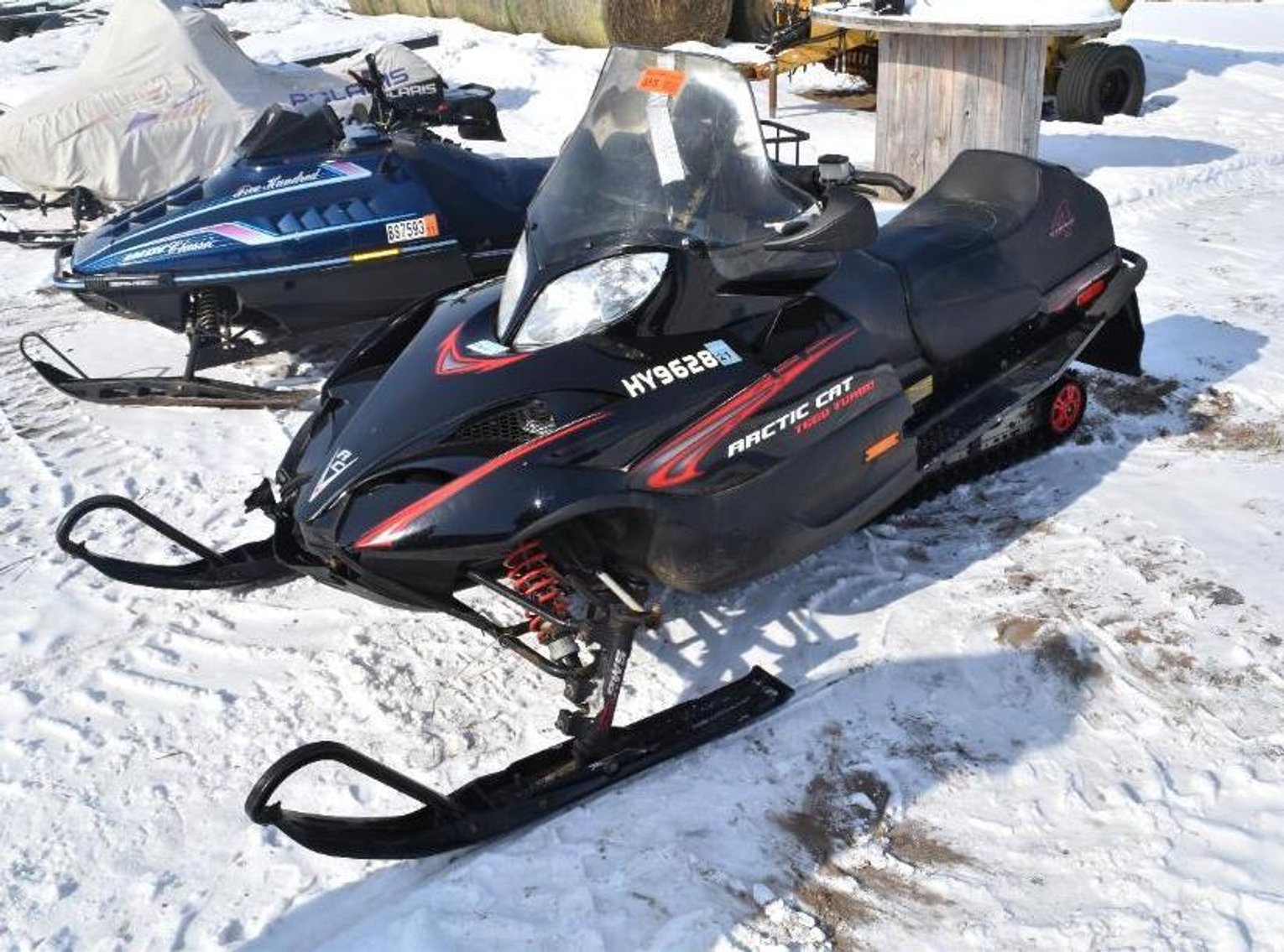 2018 Polaris Sportsman, 2017 Polaris 1000 RZR, (5) Snowmobiles and Trailer