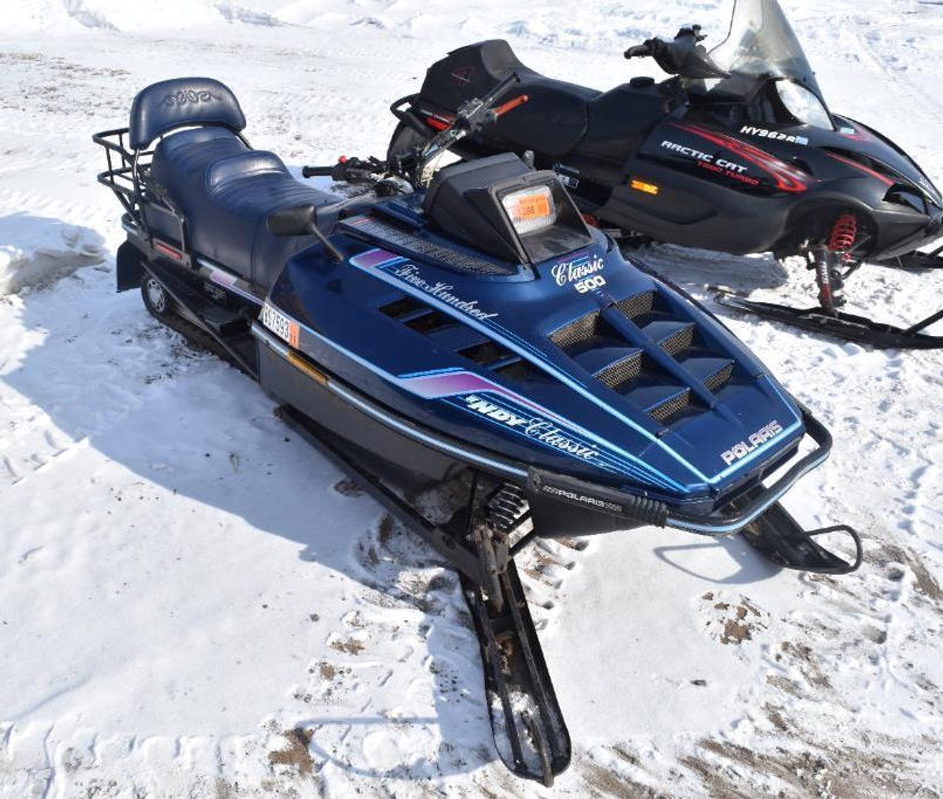 2018 Polaris Sportsman, 2017 Polaris 1000 RZR, (5) Snowmobiles and Trailer