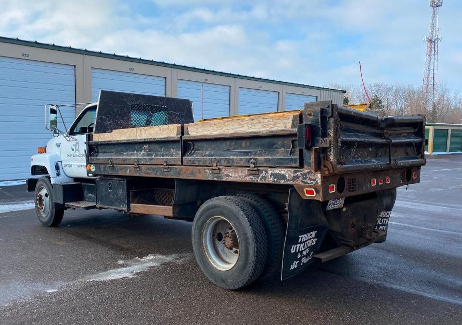 1994 Chevrolet Kodiak C70 Dump Truck With Plow