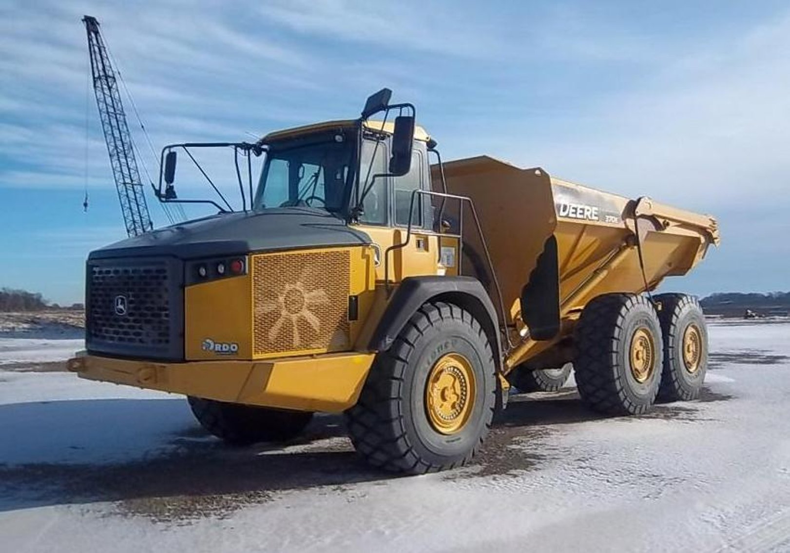 Surplus Construction Equipment: 2012 John Deere 370E Off Road Haul Truck