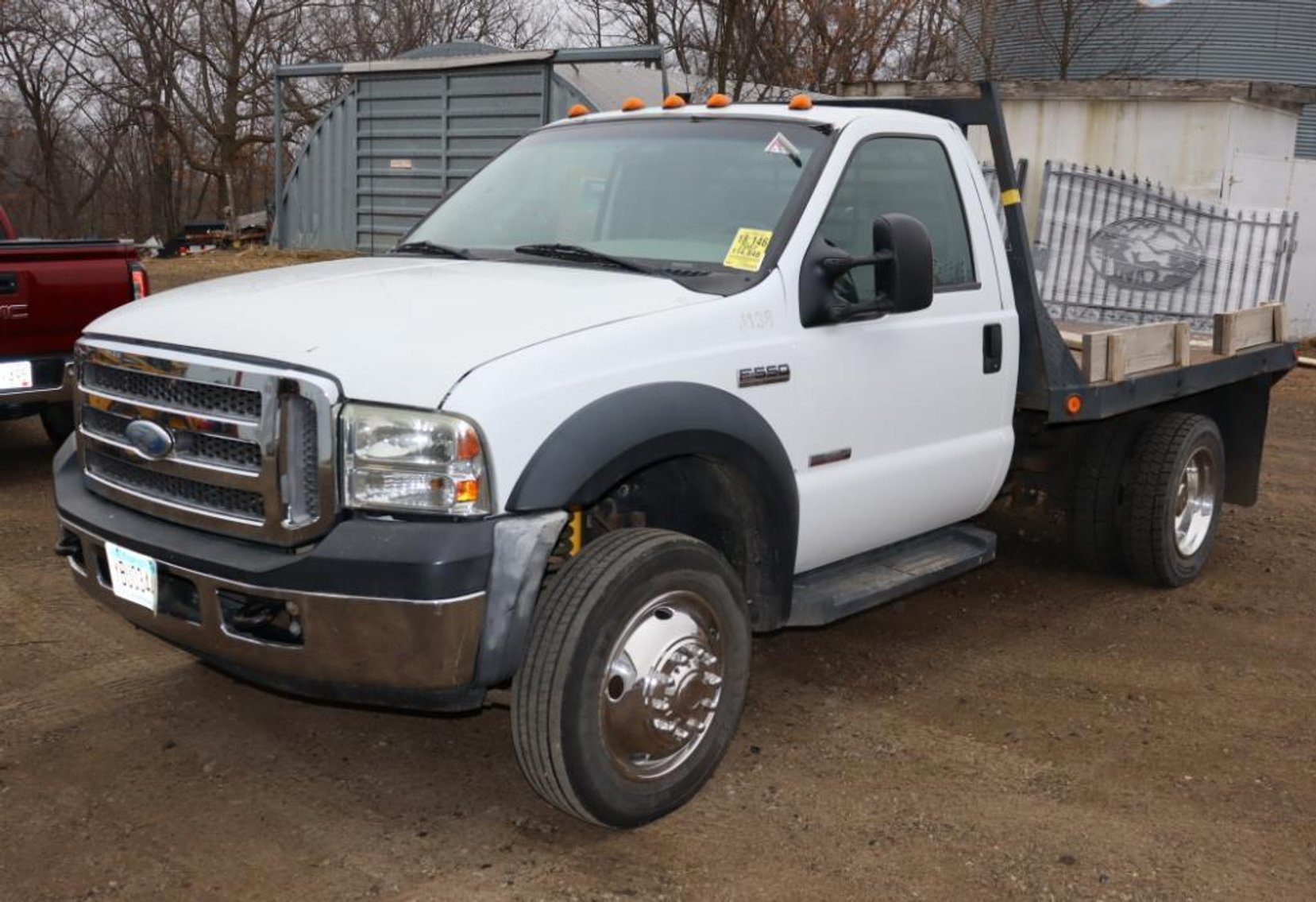 2007 Ford F-550 XLT Super Duty Flatbed