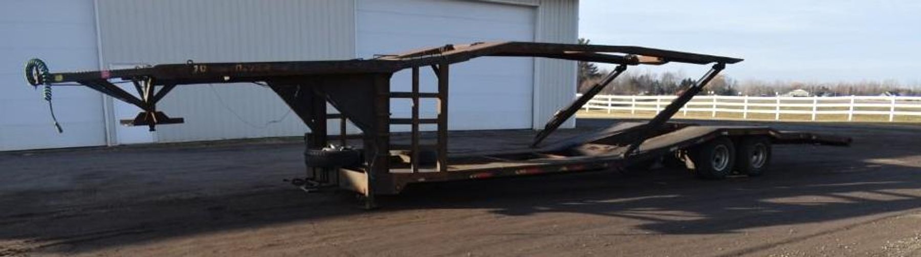 2010 Homemade 4-Place Car Trailer