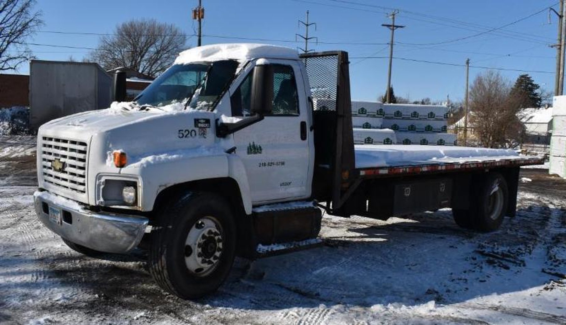 Lumber Yard Truck Inventory Reduction