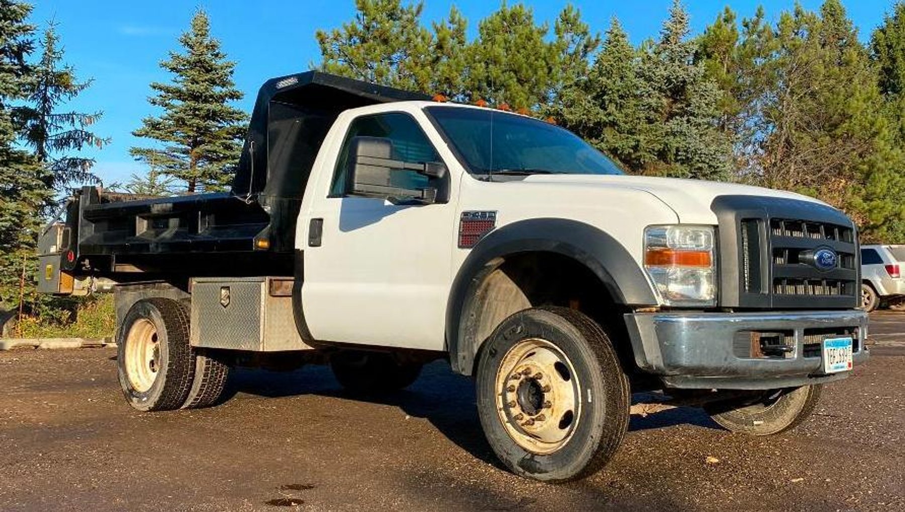 2008 Ford F-450 Diesel Dump Truck, Snow Removal Equipment, (2) Pressure Washers