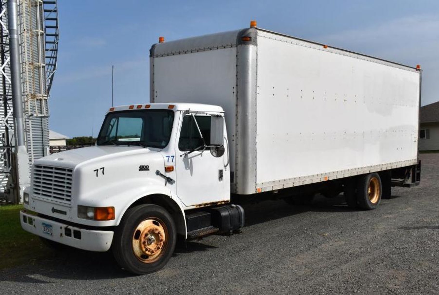 (5) Storage Trailers, 1999 International 4700 Straight Truck, 2002 CampMaster Toy Hauler