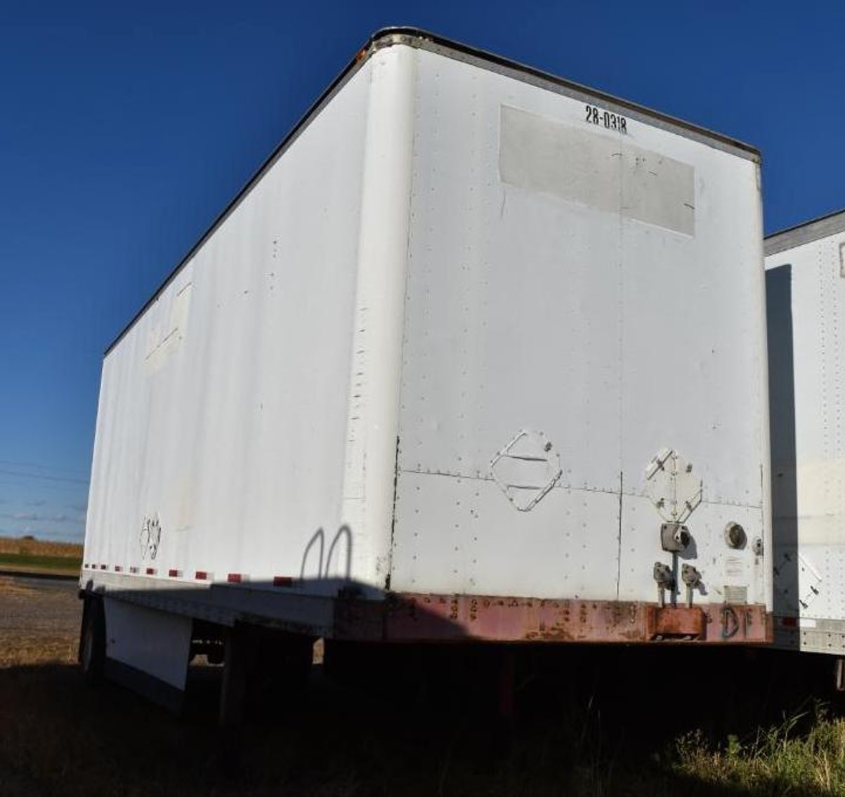 (5) Storage Trailers, 1999 International 4700 Straight Truck, 2002 CampMaster Toy Hauler