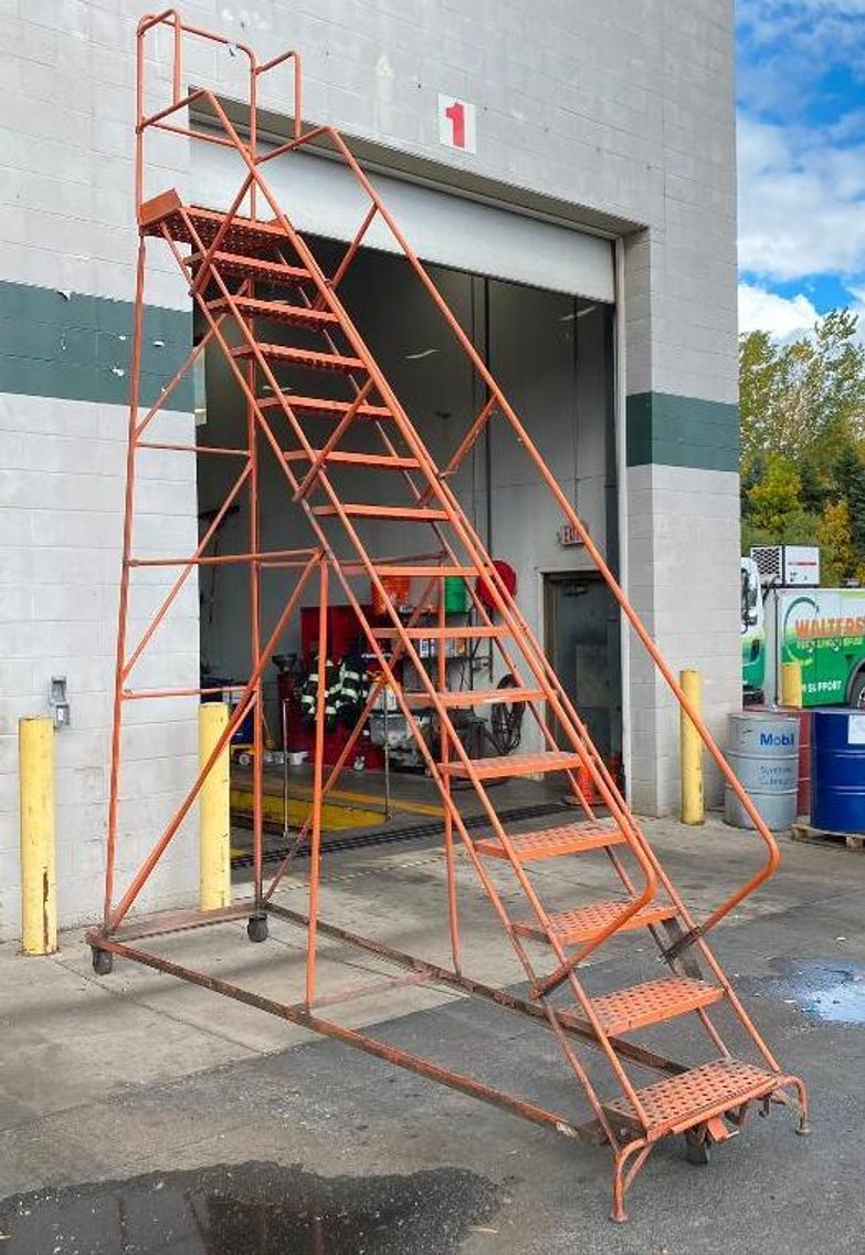 2005 48’ Mac Walking Floor Trailer, 2012 Chevrolet Silverado 2500 HD LTZ Diesel, Chain Hoist, Rolling Ladder