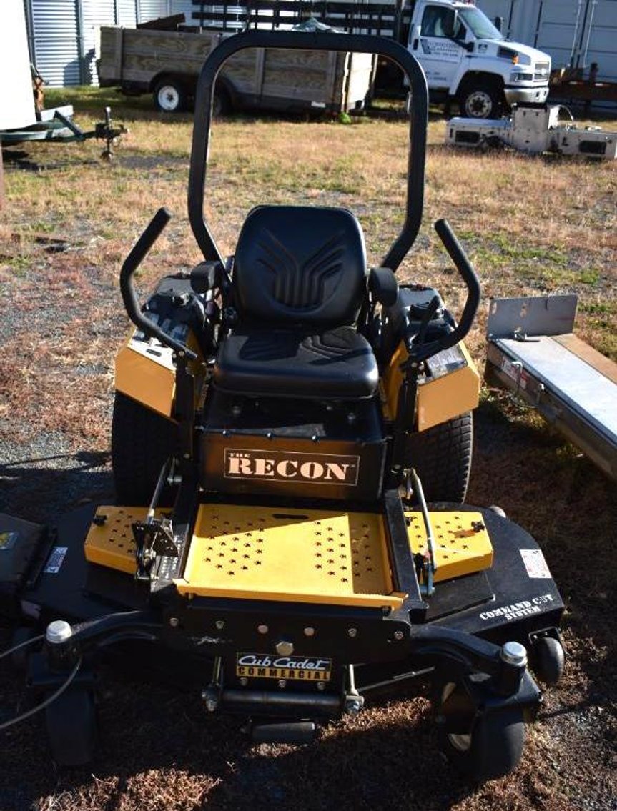 Cub Cadet Commercial Mower, (4) John Deere Garden Tractors, (2) Zero Turn and (1) Snapper Snowblower