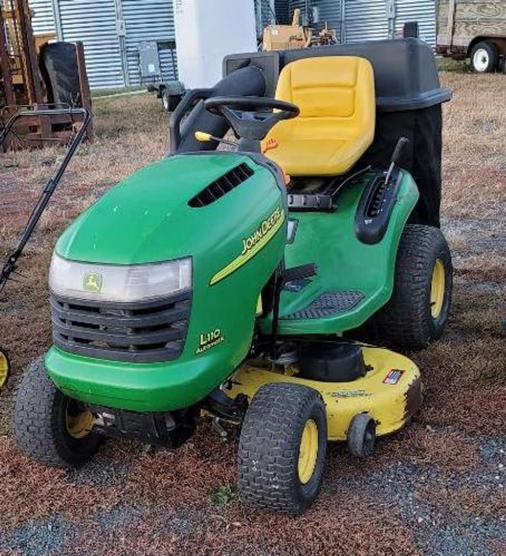 Cub Cadet Commercial Mower, (4) John Deere Garden Tractors, (2) Zero Turn and (1) Snapper Snowblower