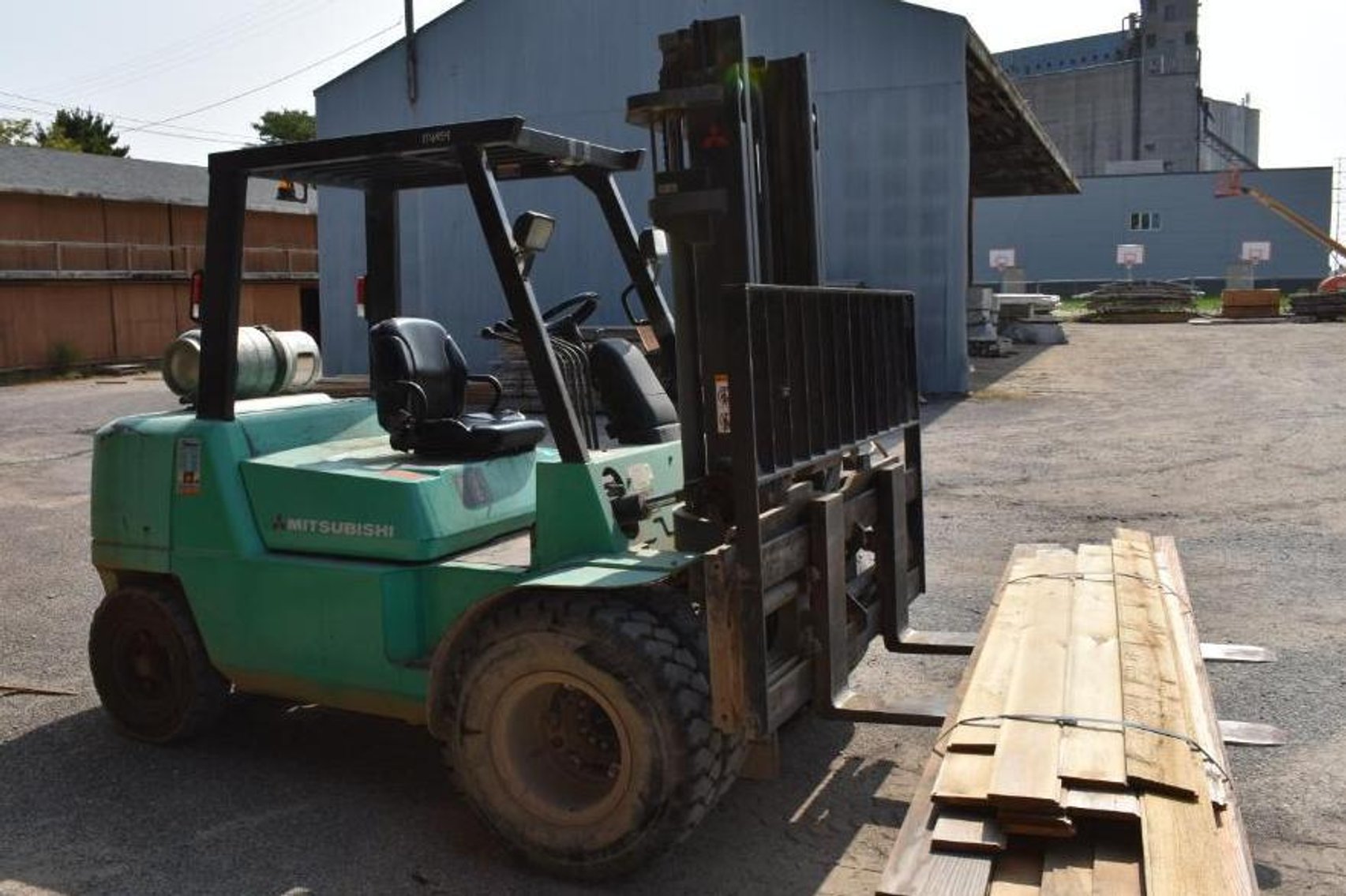 Hiawatha Lumber Phase 3: Hardwood Lumber, Sheet Goods & Mitsubishi Forklift