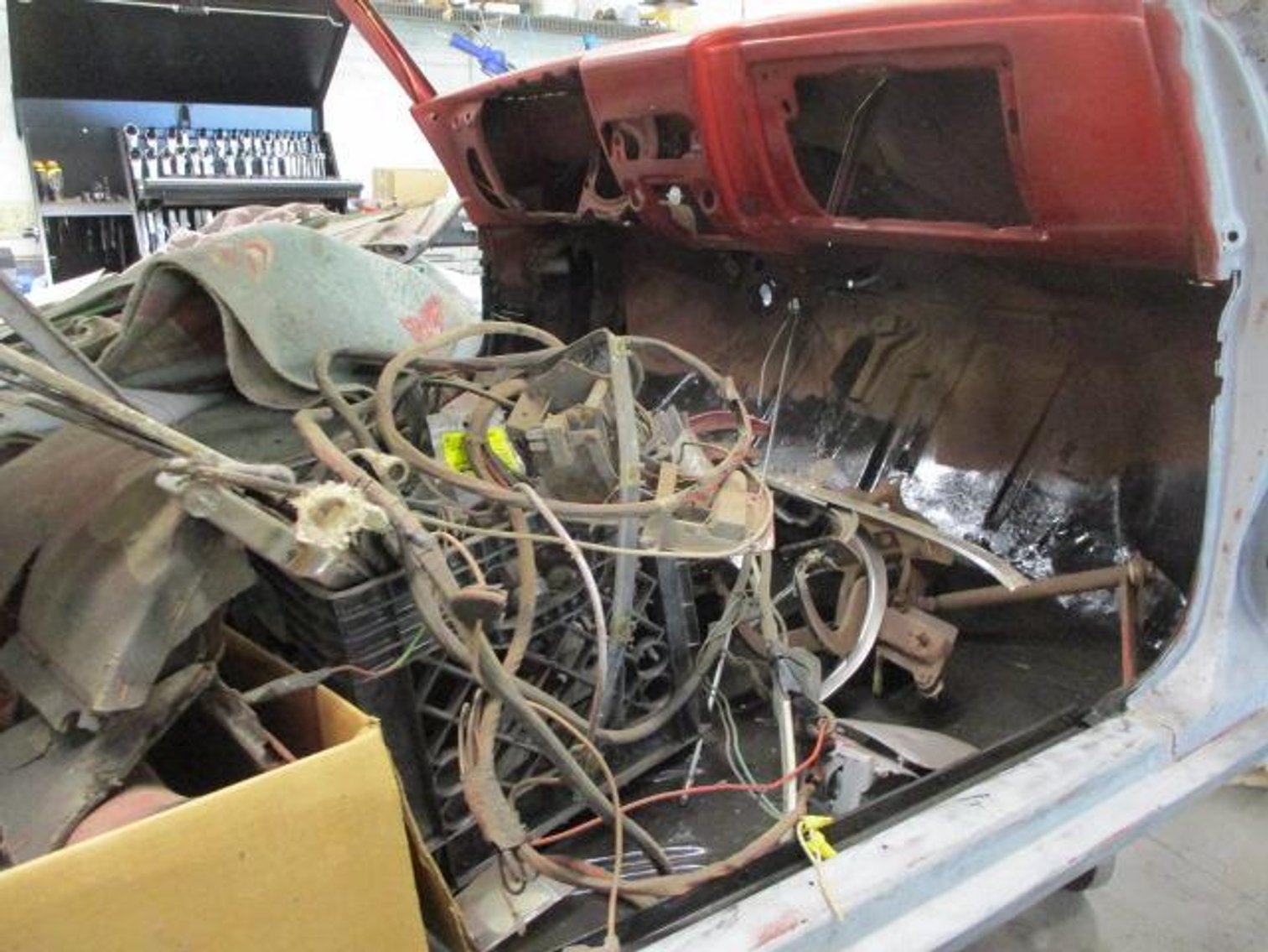 (2) 1966 Corvair Project Cars Opportunity With Car Rotisserie