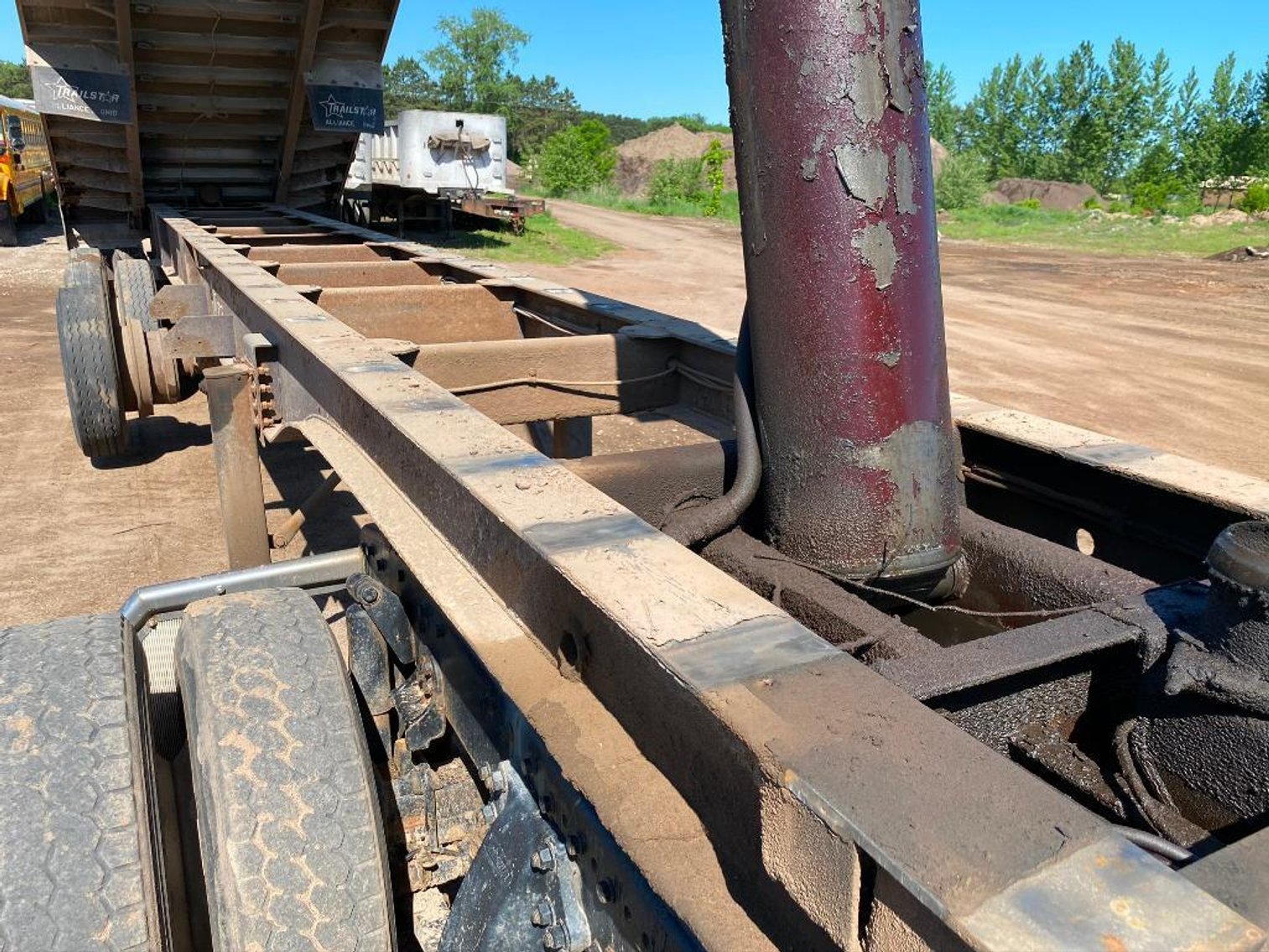 Construction Equipment: End Dump, Michigan 125C Loader, 2010 Ford F-250, 52' Step Deck, Ford 9000 Cable Truck