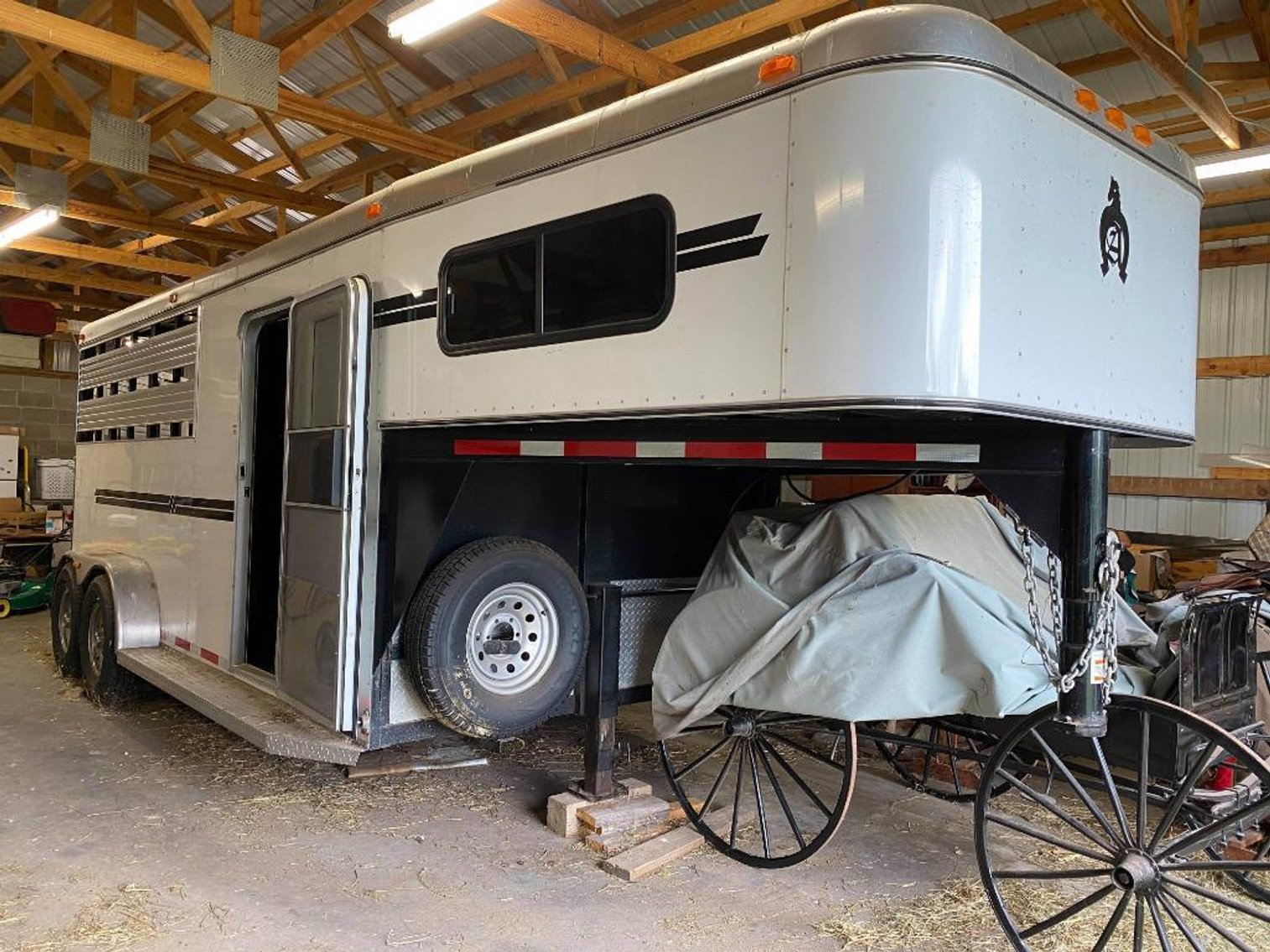 2012 Chrysler Town & Country With Lift, Chevrolet 3500, 24’ Horse Trailer, Tools, Household, Vintage Furniture