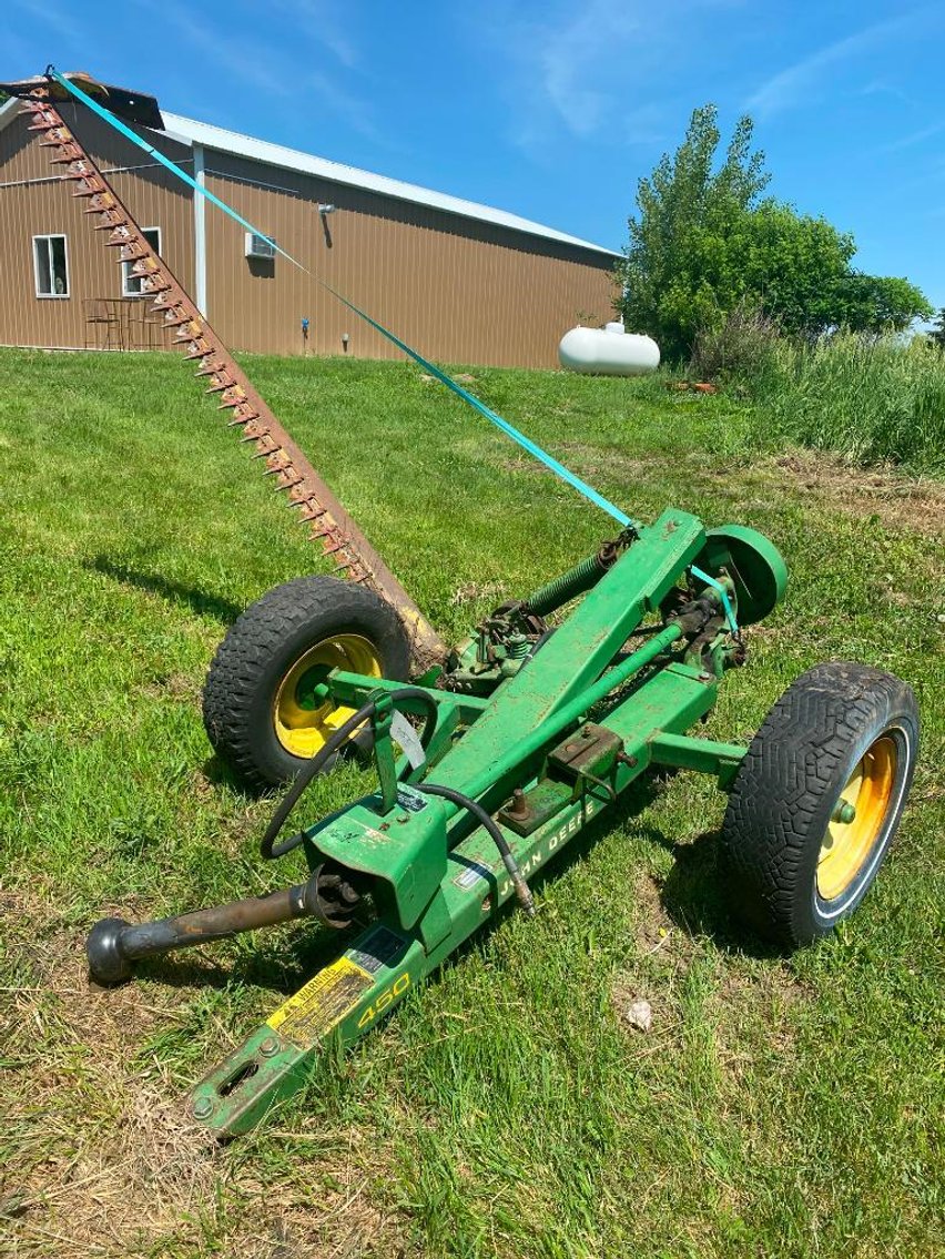 Farm Machinery, Cat D8 Dozer, (2) ATV's, 1999 Ford F-350 With Hinkler Plow