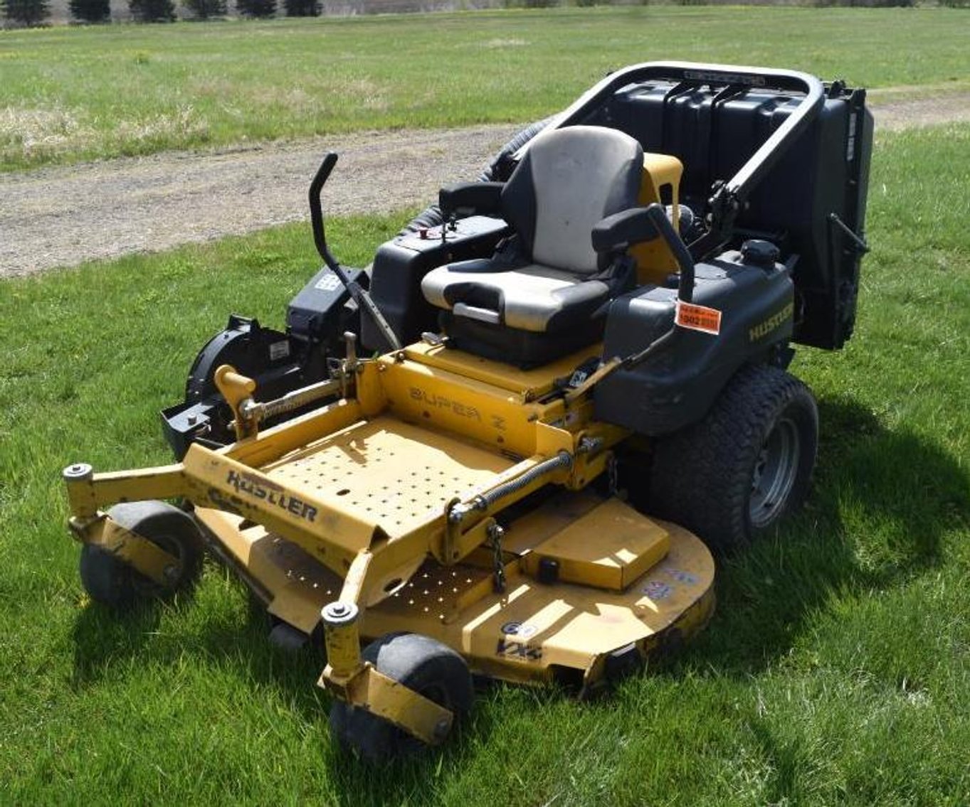 (4) Hustler Riding Lawn Mowers, Cub Cadet LTX