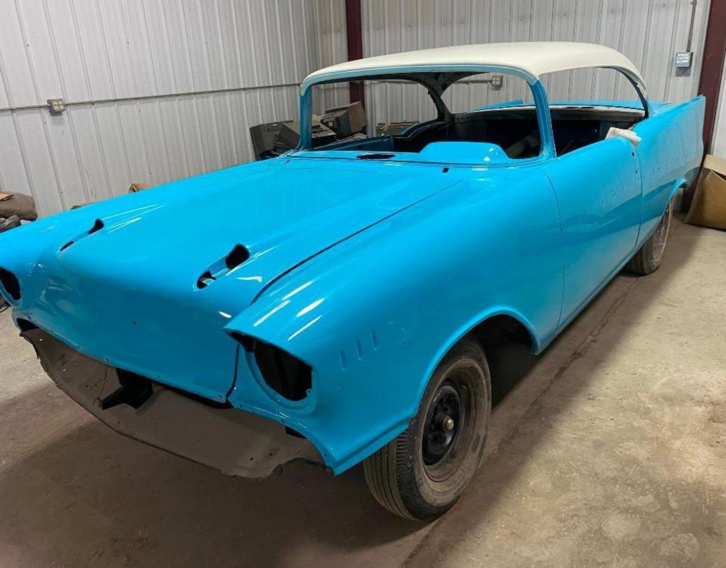 1957 Chevrolet 2-Door HT Bel Air, Body Style 1037D